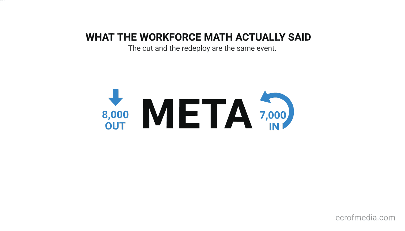 What Meta's Workforce Math Actually Said