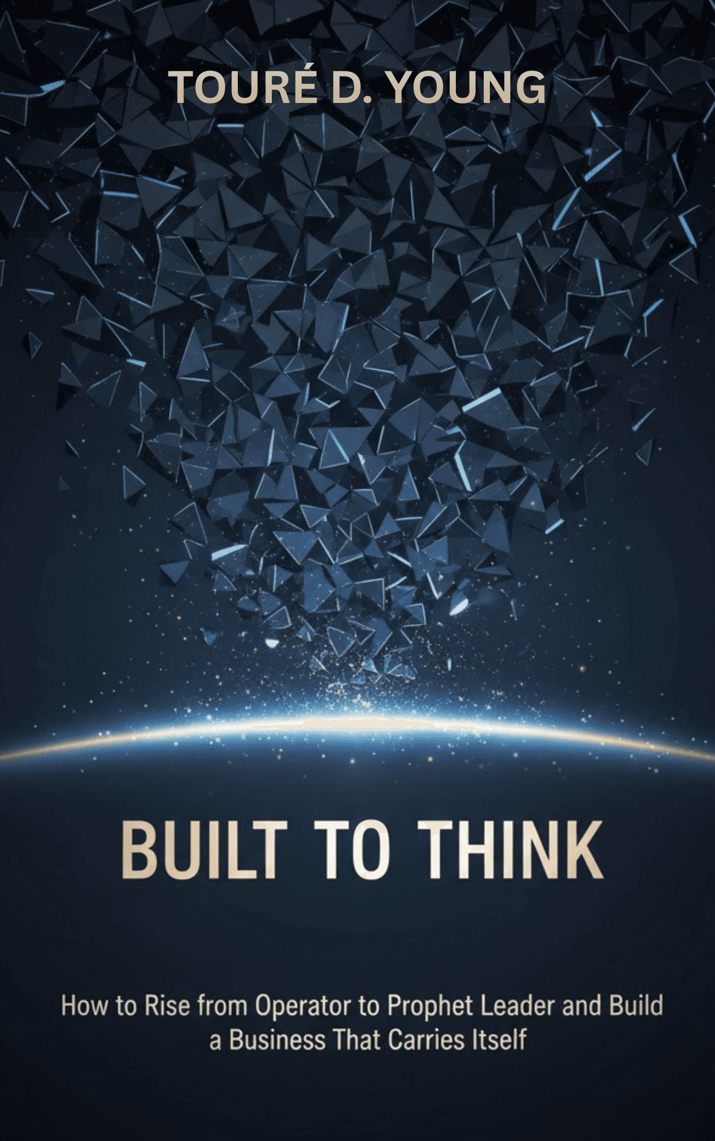 Cover of Built to Think, the book behind Ecrof's approach to founder dependency